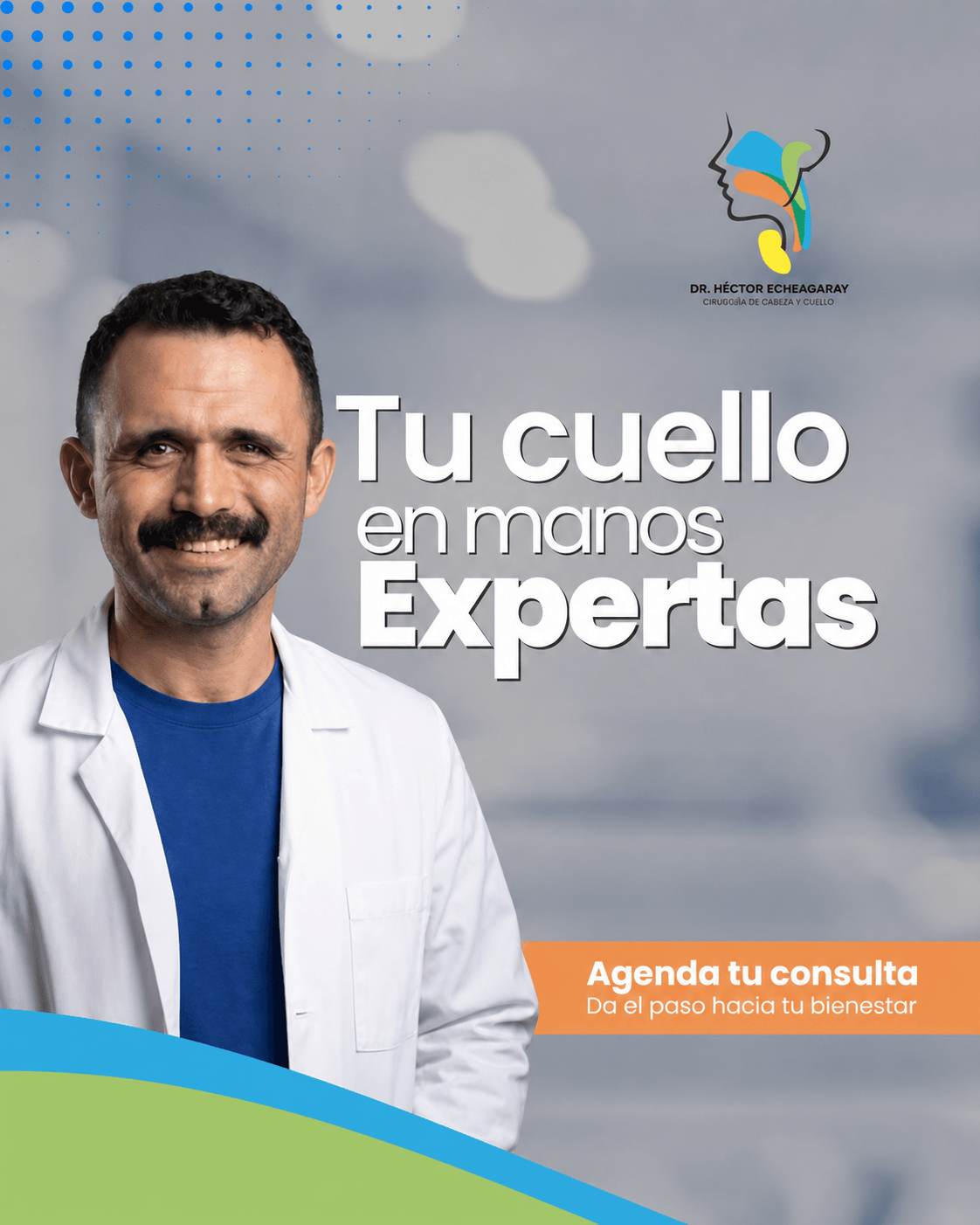 Retrato profesional del Dr. Héctor Luis Echeagaray Sánchez